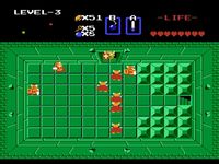 une photo d'Ã©cran de The Legend of Zelda sur Nintendo Nes